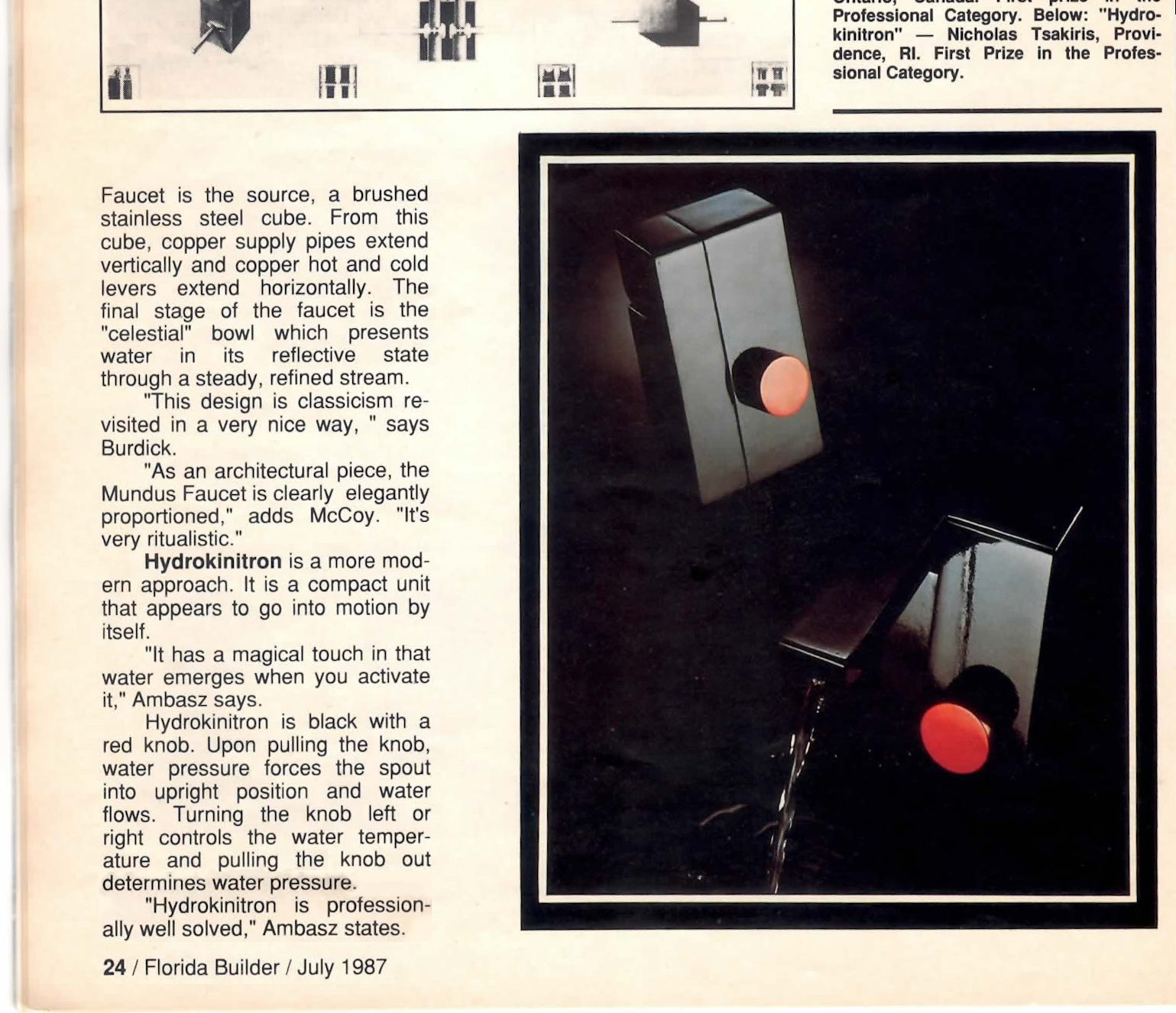 A quiet, minimal image representing physical design work.